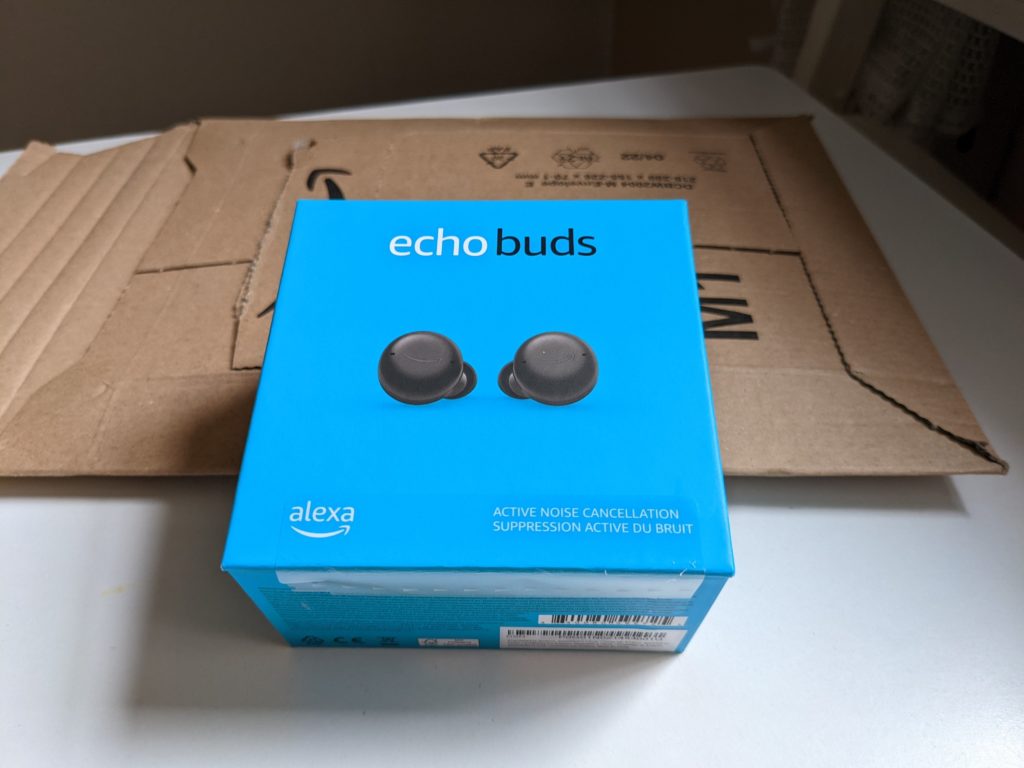Da sind sie endlich, die Echo Buds 2. Gen! / Bild-/Quelle: privat