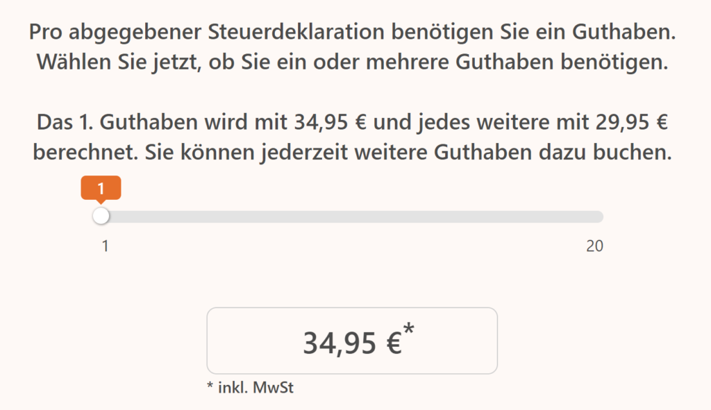 Kostenbeispiel Grundsteuer online selbst erledigen / Bild-/Quelle: smartsteuer.de