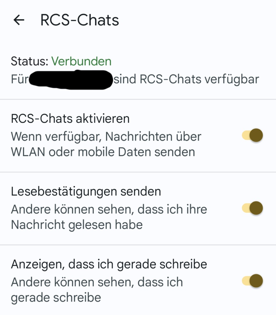 Moderne Handys unterstützen RCS bereits an Werk und bieten damit einen vollwertigen Konkurrenten ohne "Man-in-the-Middle"...! / Bild-/-Quelle: Google Pixel Messages App